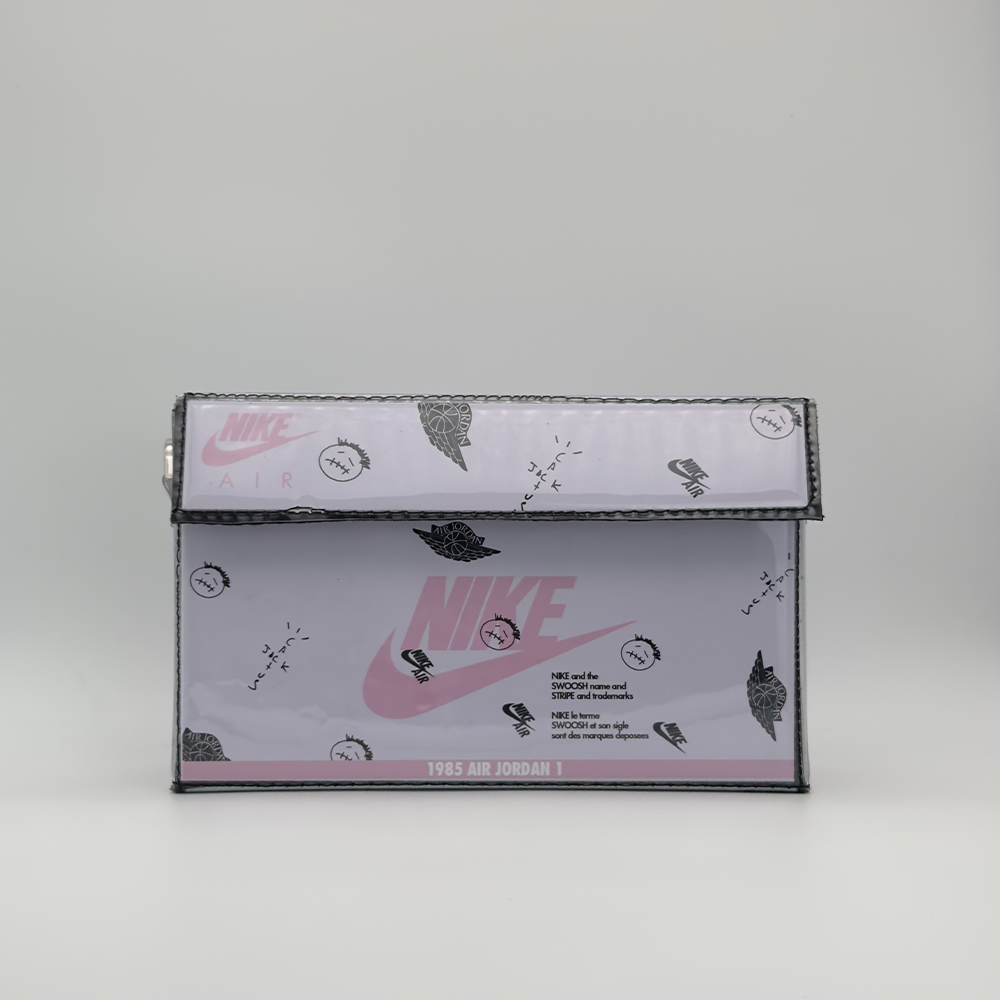 White/Pink Travis Scott Nike Bag